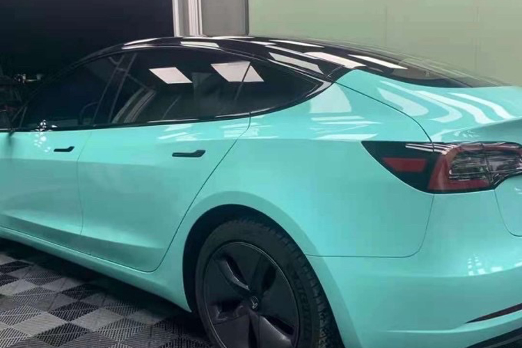 特斯拉model3   水晶蒂芙尼