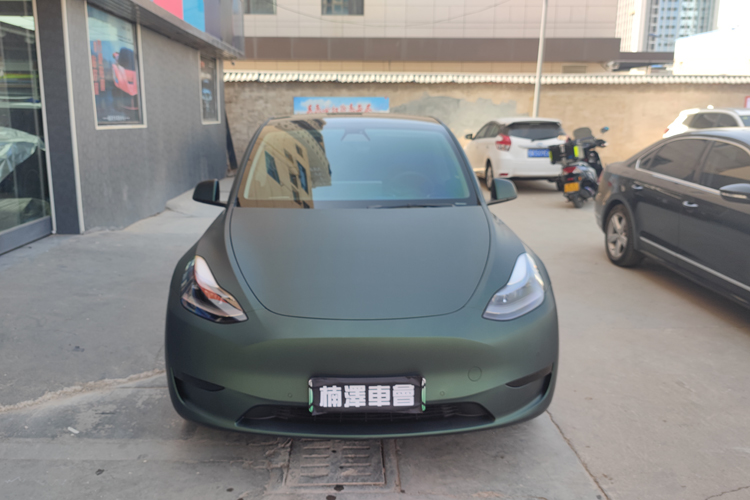 特斯拉modelY  仙踪绿