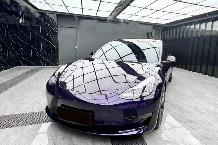 特斯拉Model3  威尼斯紫